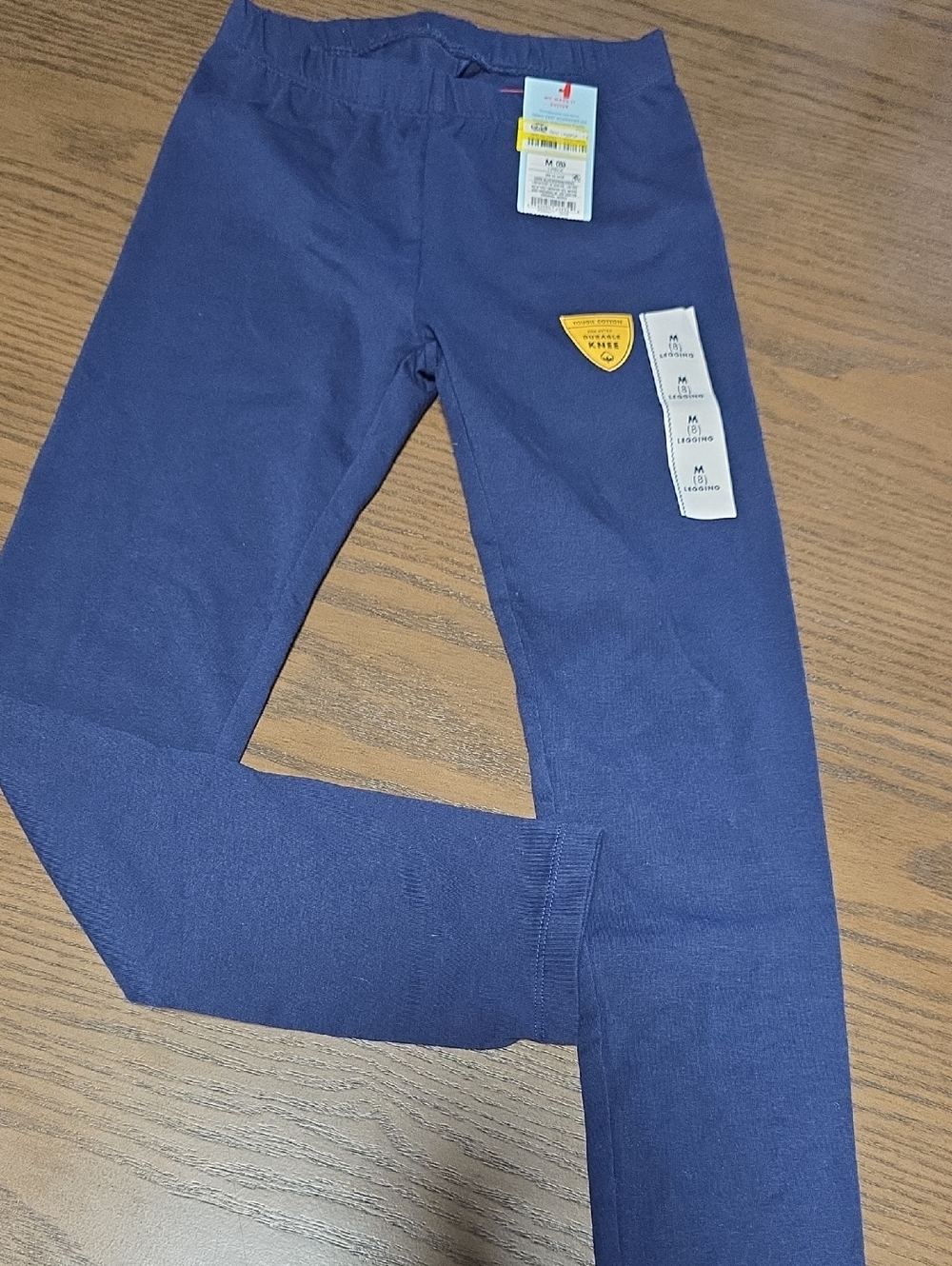 Cat & Jack Navy Blue Girls' Cotton Blend Leggings